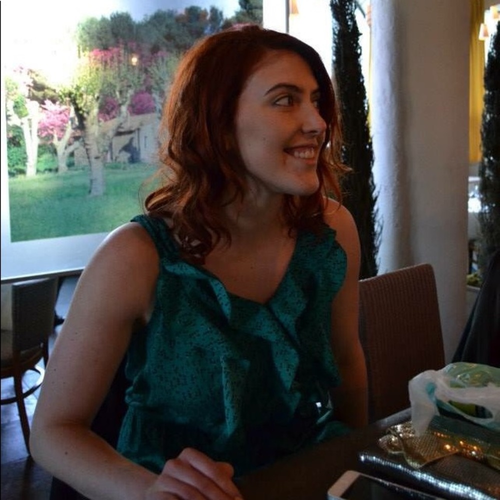 Mossimo Teal Ruffle Dress